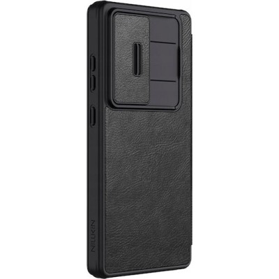 Nillkin Qin Pro Leather Back Cover Black (Galaxy S25 Ultra)